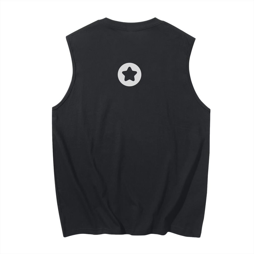 blanc ident black tank top