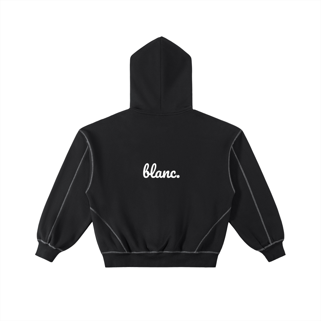 blanc. hoodie