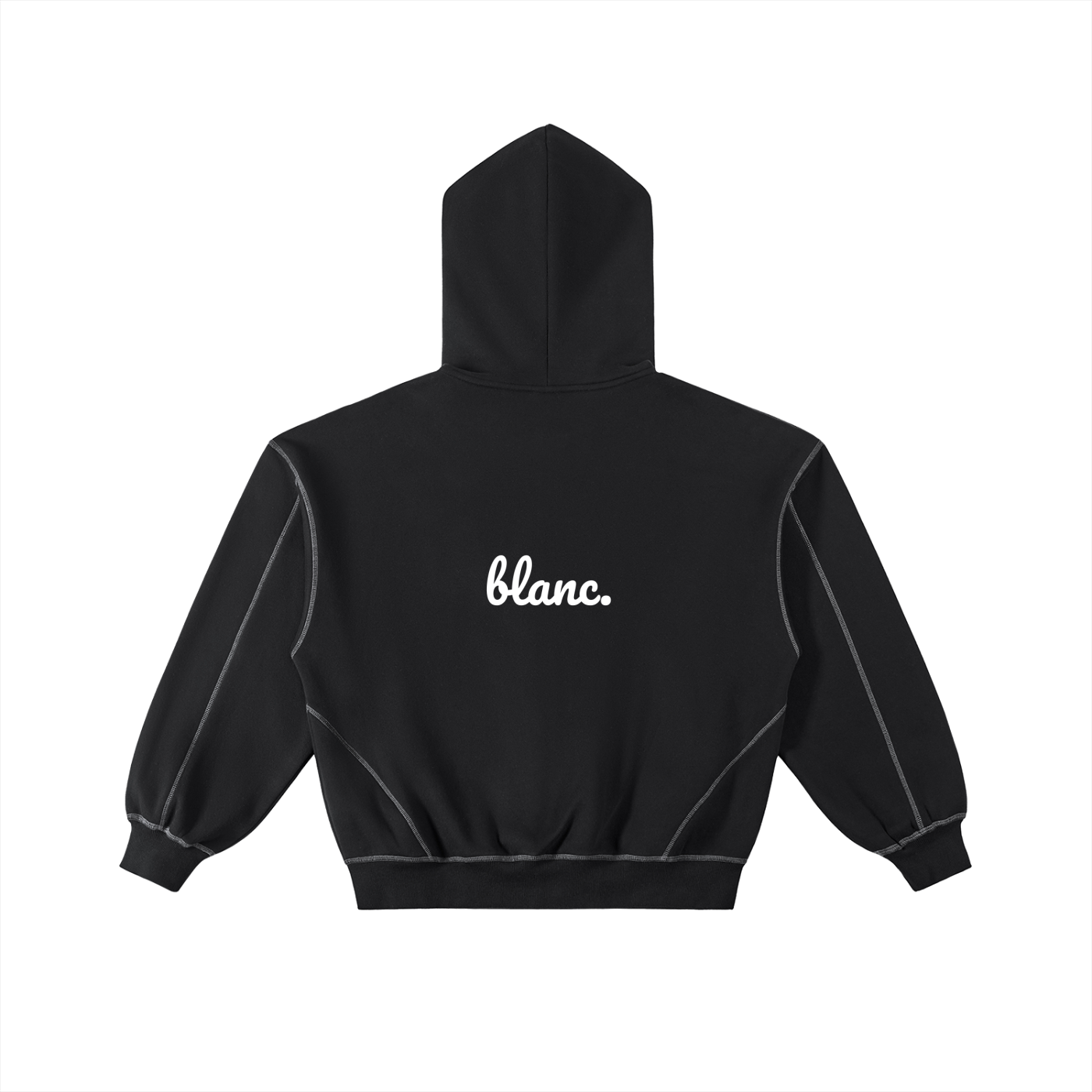 blanc. hoodie