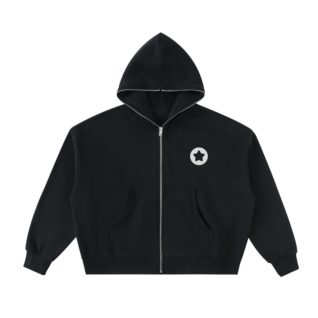 blanc. fullzip