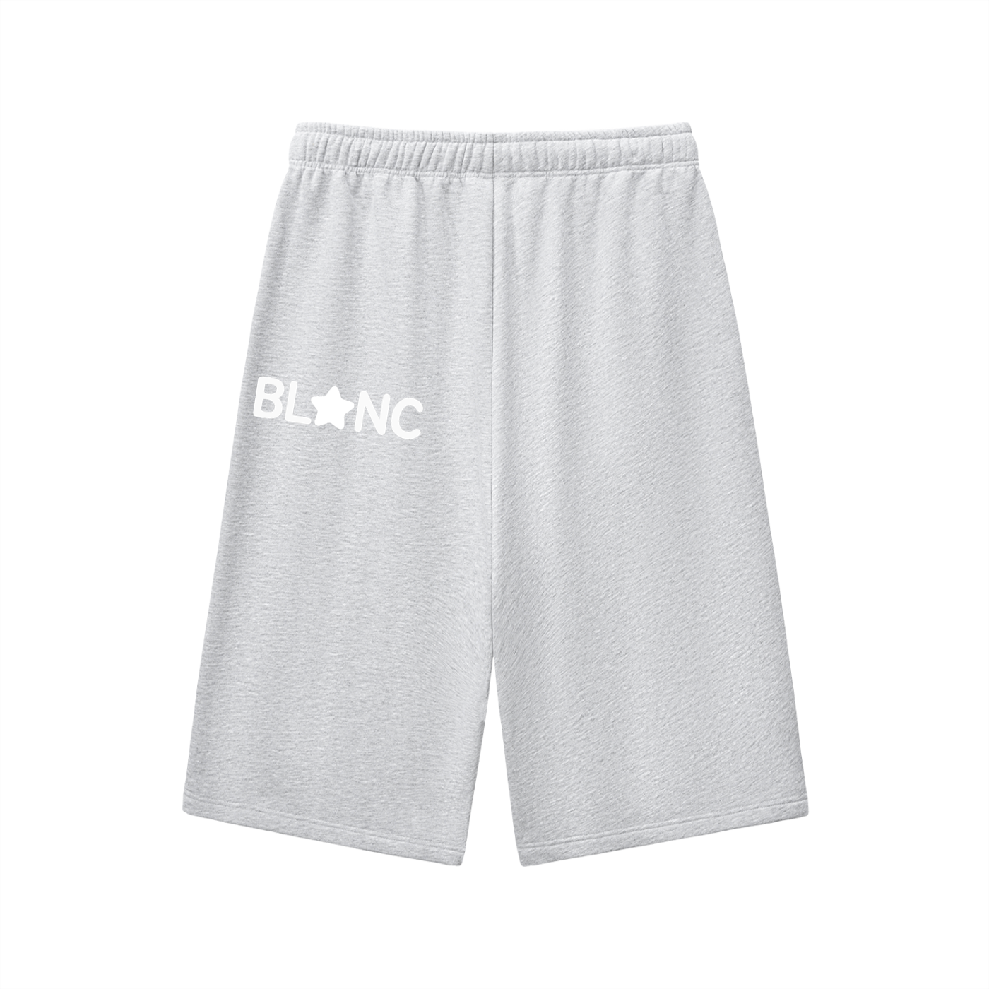 blanc. drawstring shorts