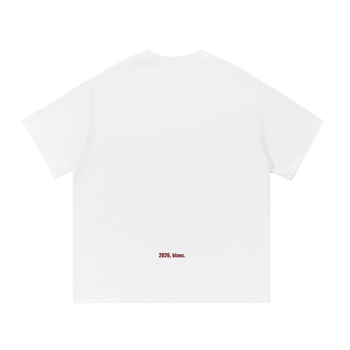 blanc white tee