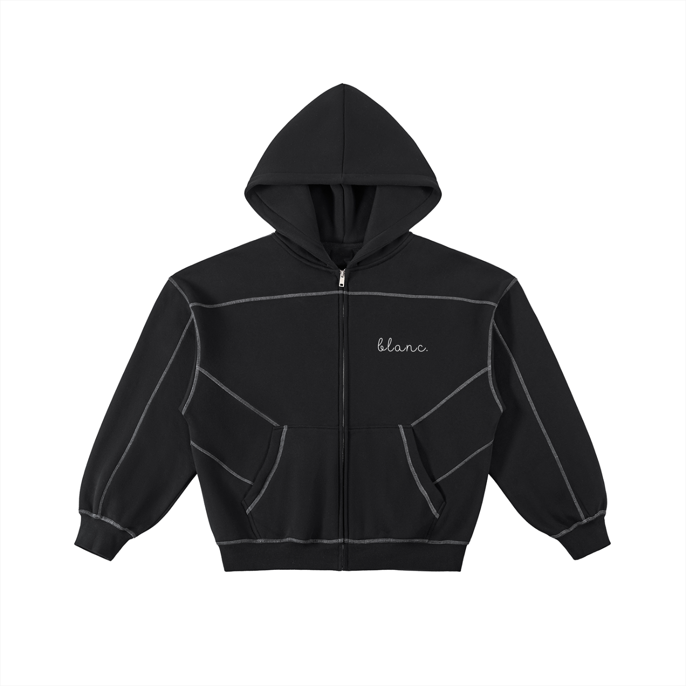 blanc. hoodie