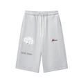 blanc. drawstring shorts